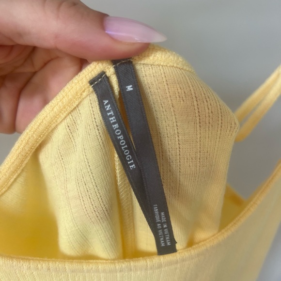 Anthropologie Sunny Yellow Maxi Dress - Picture 4 of 6